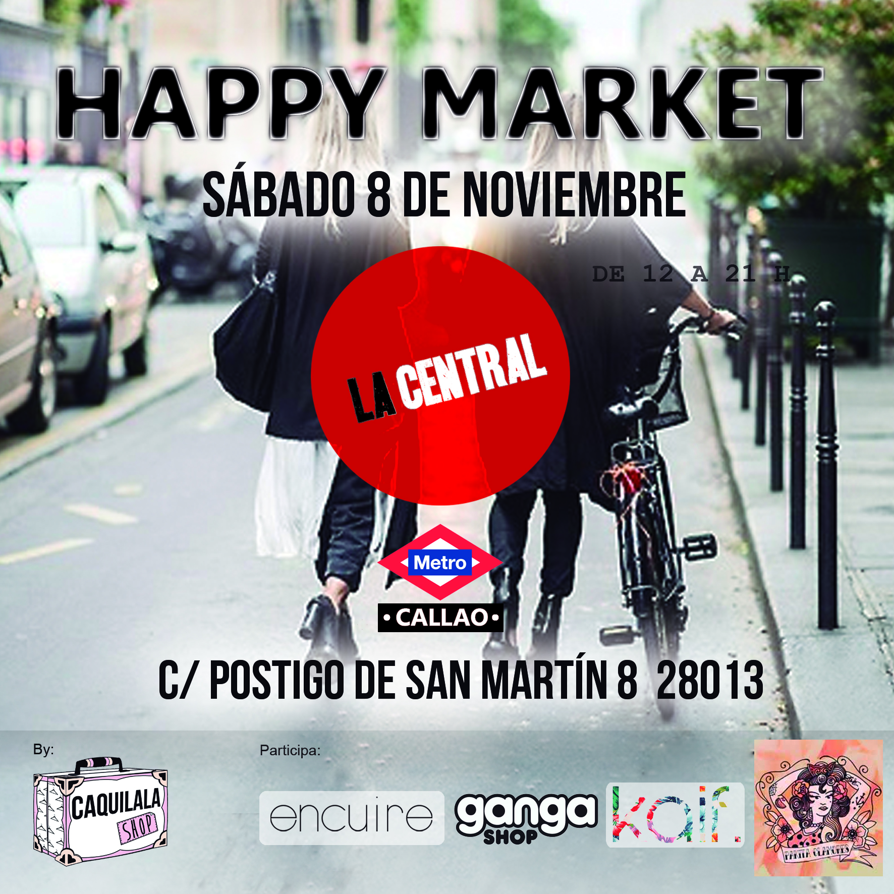 happy, market, central, callao, agenda, madrid, cultura