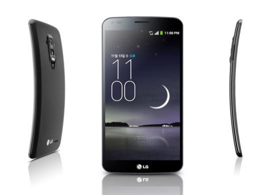 LG G Flex, un smartphone con curvas